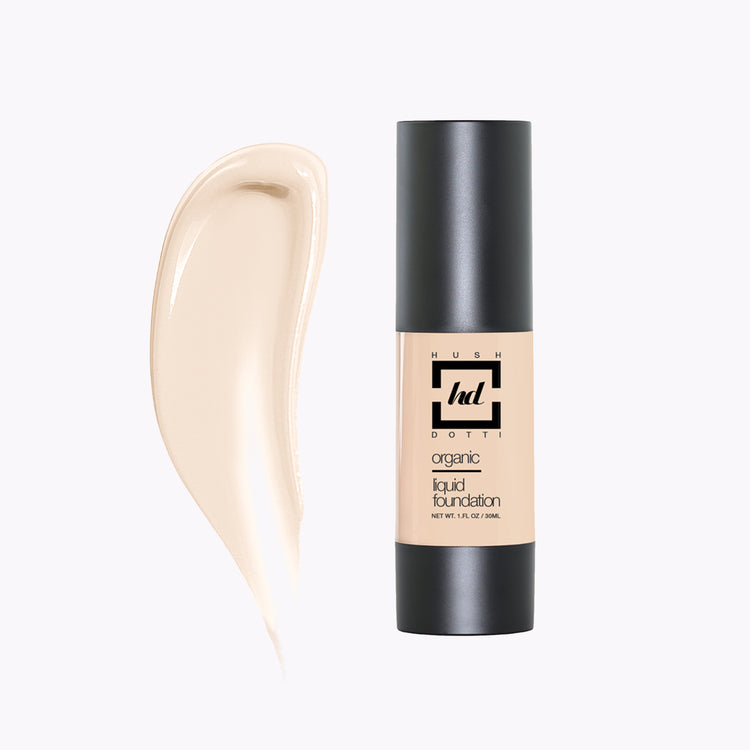 hush and dotti canada organic liquid foundation