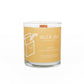 Milk jar citrus candle