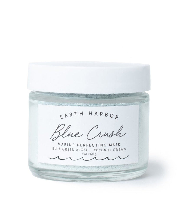 Blue Crush Marine Perfecting Mask was created to beautify and soften skin with a wave of nourishment that will have you immediately crushing on your skin. Excellent to use for a natural glow-up or whenever your skin needs extra TLC.