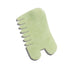 ISLAND JADE Gemstone Gua Sha + Massaging Comb - Kalonegy Inc. - Earth Harbor