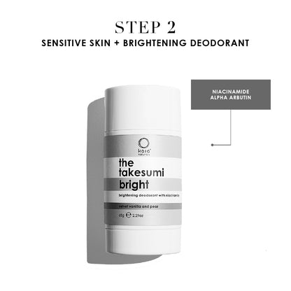 NIACINAMIDE BRIGHTENING DEODORANT + BODY BALM