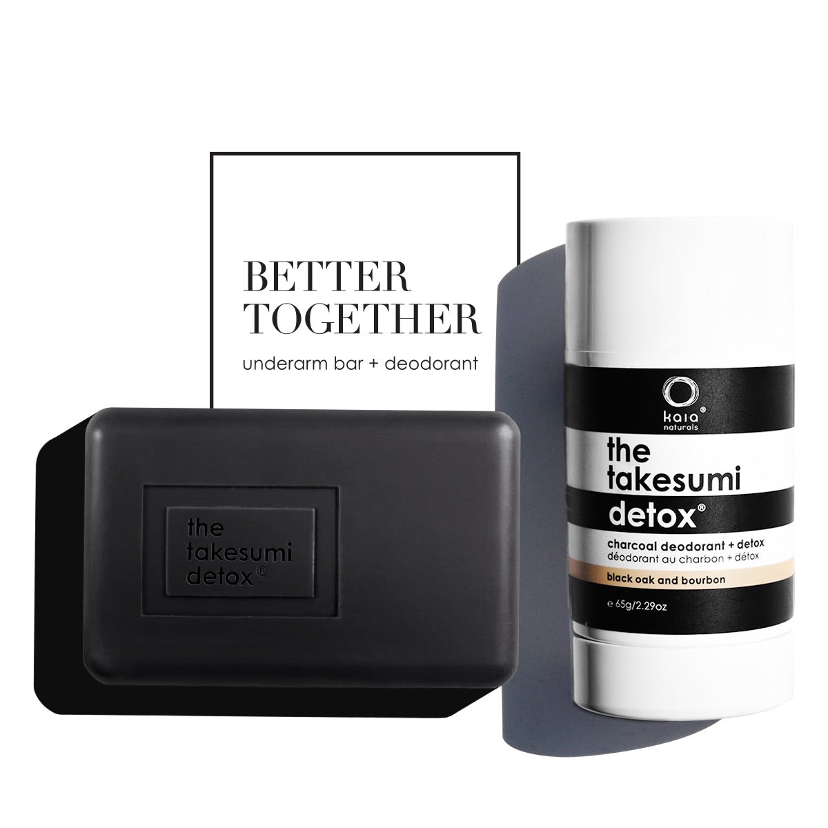 kaia naturals canada the takesumi detox charcoal deodorant + detox