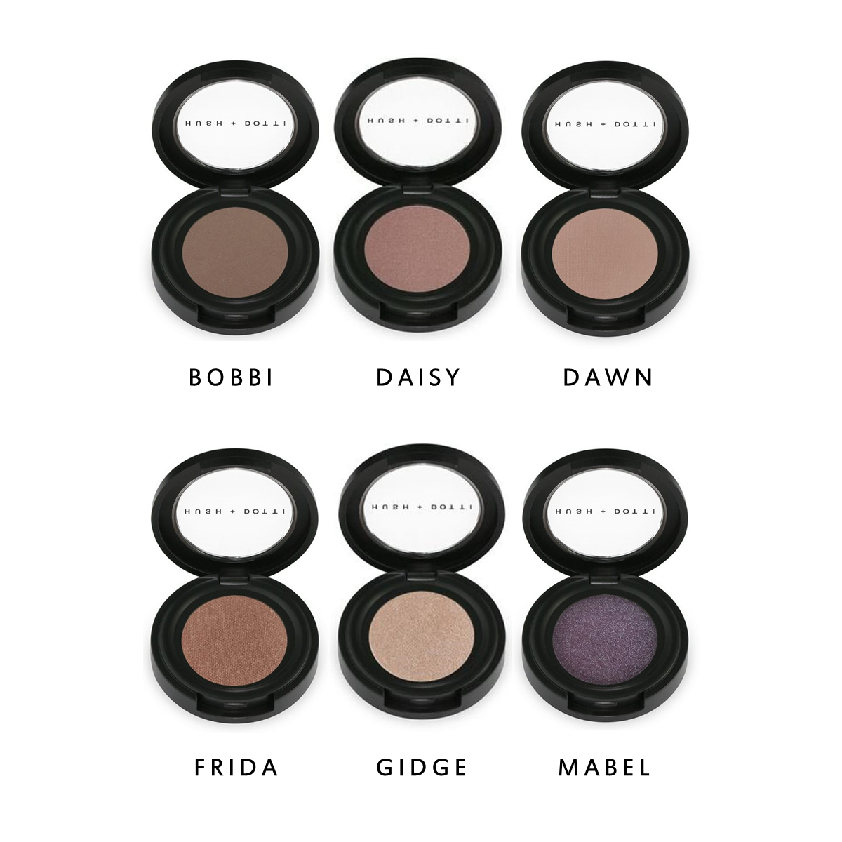 hush and dotti organic eyeshadow