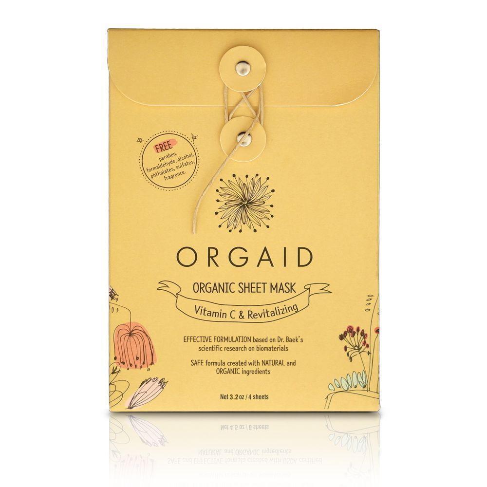 Orgaid organic vitamic c sheet mask kalonegy canada